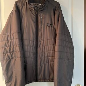 Sigma Nu Gray Puffer Jacket